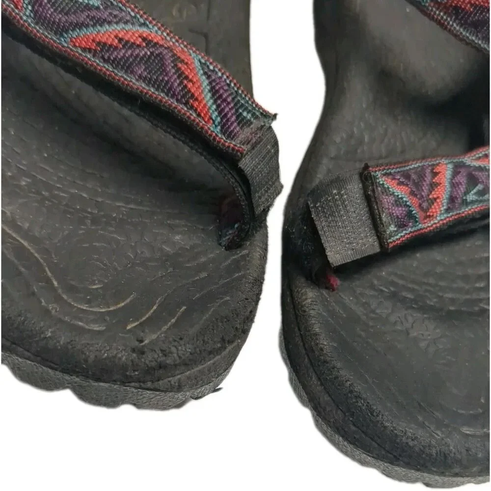 Teva TERRADACTYL Men 6 Women 8 Sport Sandals Aztec Print Water Activewear Hiking
